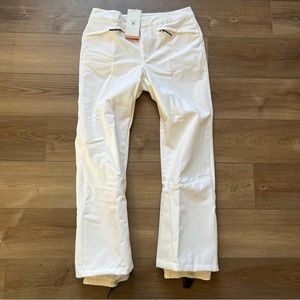 Spyder Women's Orb Shell Ski Pants White